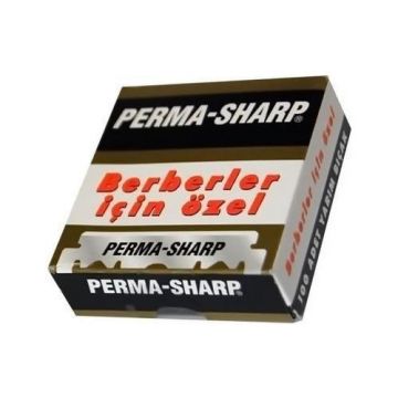 Gillette Perma-Sharp Single Blades 100pcs