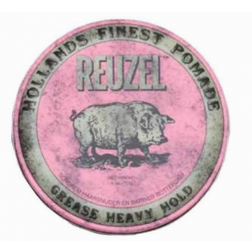 Reuzel Hf Pomade Grease Heavy Hold - Pink 35 gr